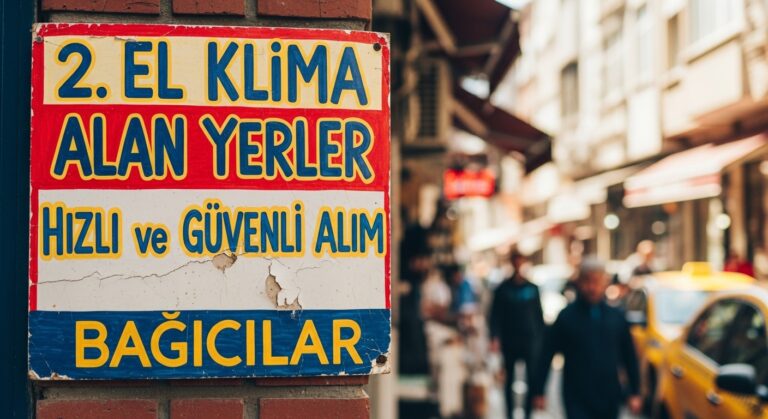 Bağcılar İkinci El Klima Alımı